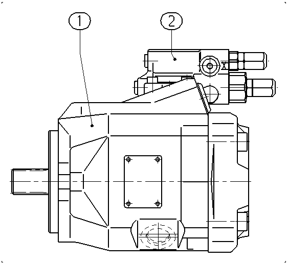 Spare parts exploded drawing